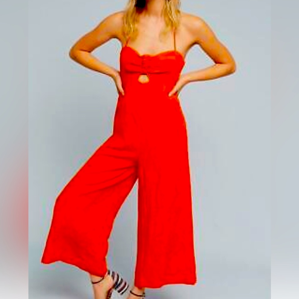 ANTHROPOLOGIE ELEVENSES TROPICALE JUMPSUIT (NWT)